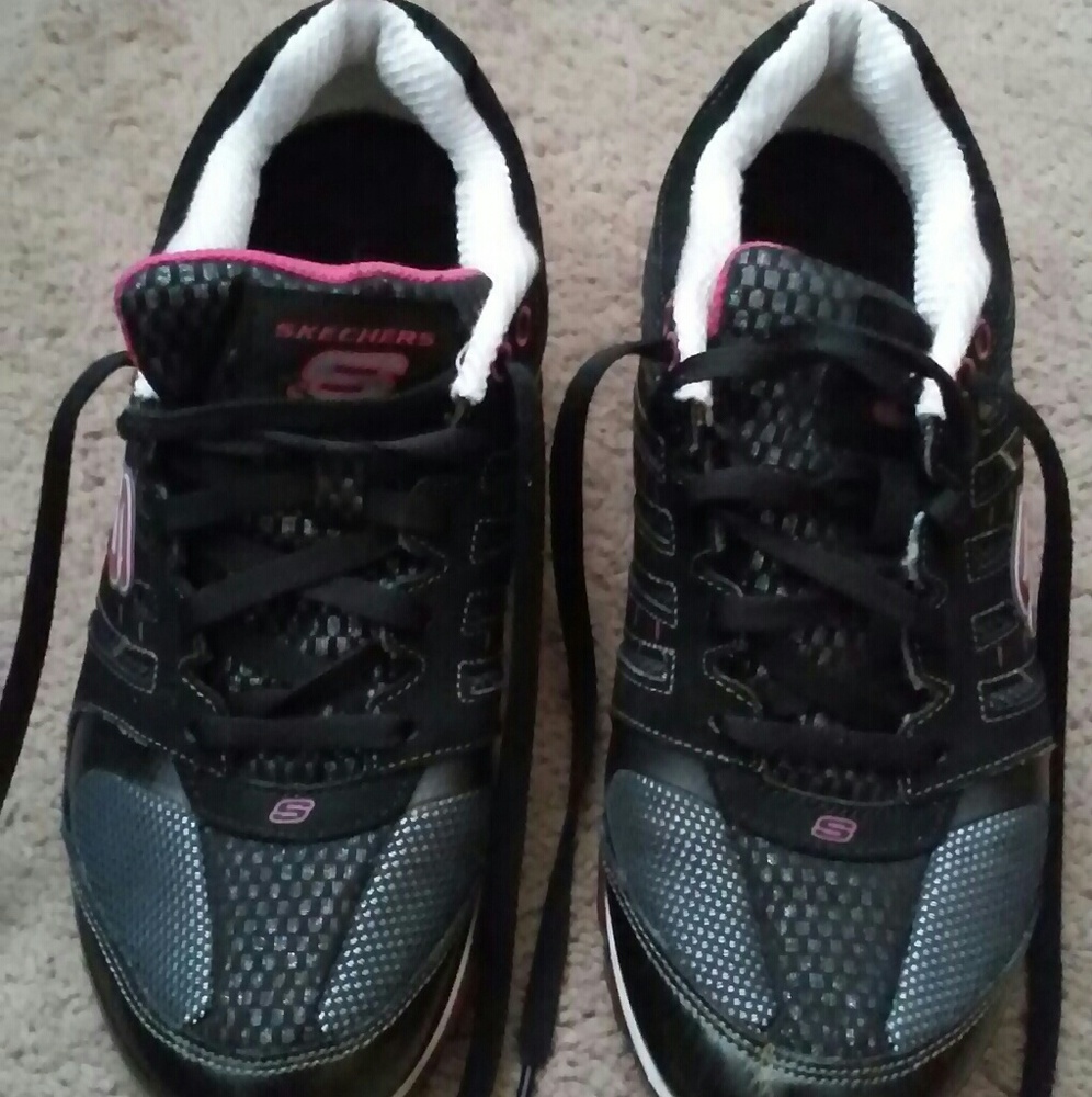 Skeckers Black Sneakers size 8.5